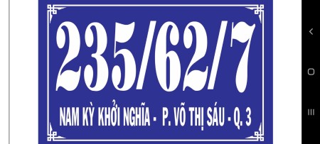 Cho thuê nhà nhỏ NGUYÊN CĂN đường Nam Kỳ Khởi Nghĩa, Q3 (4.5 triệu/tháng)