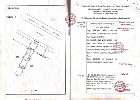 CHÍNH CHỦ CẦN BÁN NHÀ MẶT TIỀN TRẦN VĂN GIÀU – 415 m2, GIÁ CHỈ 13,5 TỶ