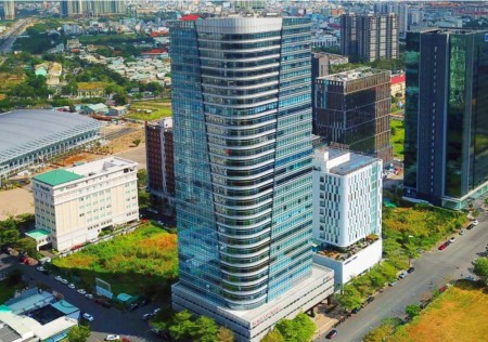 [Quận 7] Cho thuê văn phòng full nội thất.