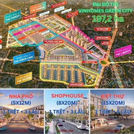 Ảnh 3 - Mua Nhà Vinhomes Green City Chỉ Từ 3,9 Tỷ – Ở Ngay Hoặc Cho…