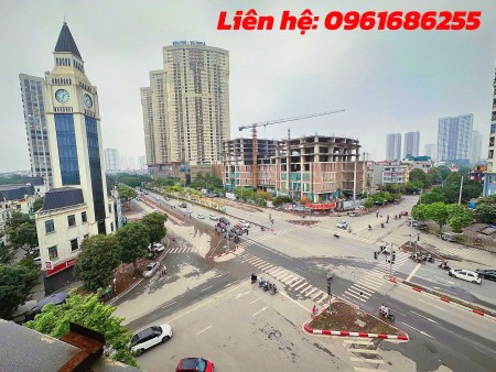 Bán nhà tòa văn phòng lô góc mặt phố Văn Khê 7 tầng thang máy diện tích 341m2 giá 164 tỷ