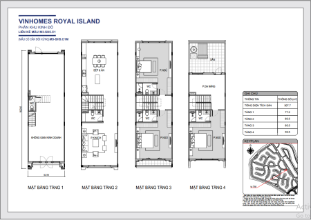 Bán BT Vinhomes Royal Island, 17,282 tỷ, 107.8m2, Thủy Hà, Thủy Nguyên, Hải Phòng, giá chất, uy tín
