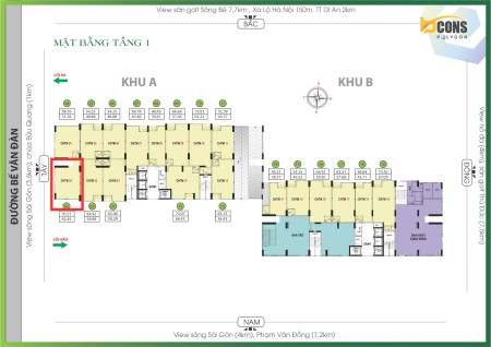 Cho thuê Shophouse đẹp nhất Bcons Polygon ngay Phạm Văn Đồng. Chỉ từ 12 triệu/tháng. LH: 0909981763