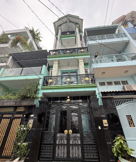 Bình Trị Đông, Bình Tân, Hẻm Ôtô Ngủ Nhà, 56m2 (4x14) 5 Tầng, KV Mua Bán Sầm Uất, Nhỉnh 6 Tỷ Còn TL