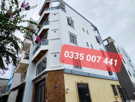Căn góc không lộ giới - 5 tầng ô - Tô thông, mới 100% hoàn công đủ