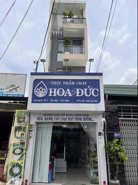 Bán nhà mặt tiền nội bộ Lê Lợi thị trấn HM, Huyện Hóc…
