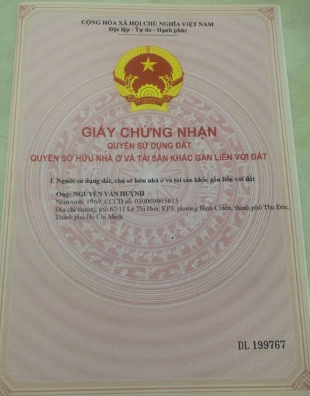 Bán nhà 2 lầu hẻm xe hơi lớn số 67/11 Lê Thị Hoa TP Thủ Đức