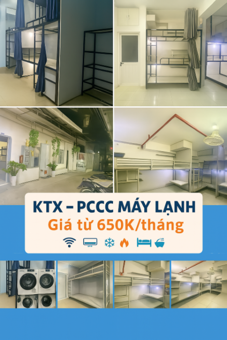 ️ Ký túc xá Quận 7 giá rẻ Bao điện nước, uy tính, nhiều…