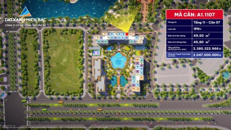  Căn A1.1107 1PN+ tại Vinhomes – lựa chọn thông minh nhất cho người trẻ hiện đại