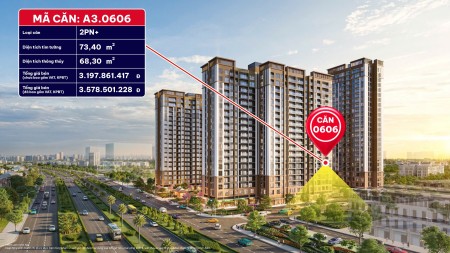 DUY NHẤT CÒN SÓT LẠI CĂN 2PN+ TOÀ A3.0606 GIÁ TỐT NHẤT THỊ TRƯỜNG TẠI VINHOMES THANH HÓA