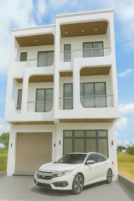 Hết kinh phí xây dựng chuyển nhượng lại cặp nhà 8x16 tại chợ Rạch Kiến - Long An