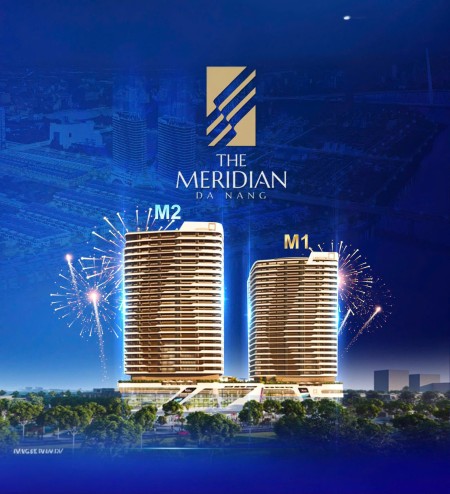 Nơi Dòng Sông Chảy Qua Sự Thịnh Vượng – The Meridian Đà Nẵng . View Pháo Hoa Quốc Tế .