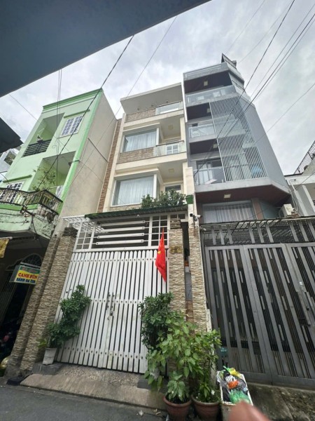 **Bán nhà 1054/18 Cách Mạng Tháng 8, phường 4, Tân Bình (4,5x13) - 4 tầng