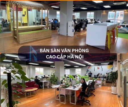 Bán sàn văn phòng hạng A 720m2, sổ đỏ lâu dài hàng hiếm…