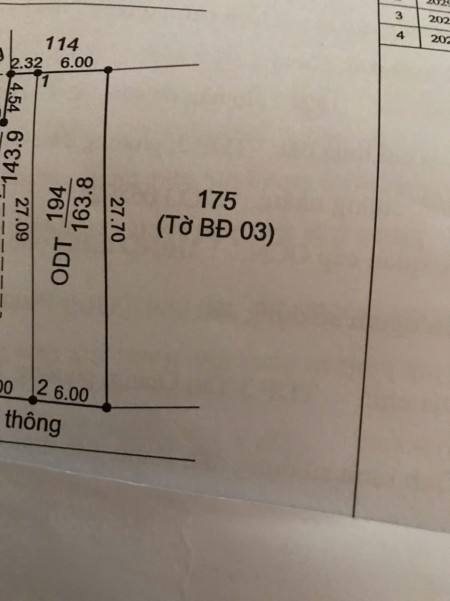 Đất thổ cư vuông vắn phù hợp định cư