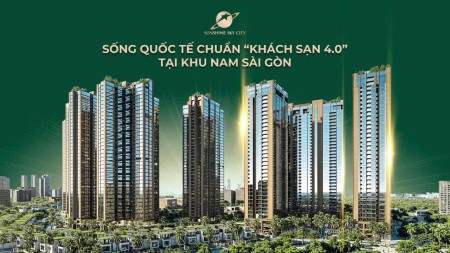 NHẬN BOOKING TOÀ V7 - V8 - V9 - DỰ ÁN SUNSHINE SKY CITY QUẬN 7 - GẦN PHÚ MỸ HƯNG