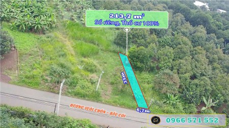Bán Đất Thổ Cư MT Đường Nhựa “Suối Chồn-Bầu Cối”. P Bảo Vinh. Đồng Nai. Giá chỉ 1,450 Tỷ.