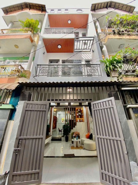 Siêu phẩm 3 tầng 52m (4.2x13) full nội thất - Hẻm xe hơi - Gần chợ Thiếc