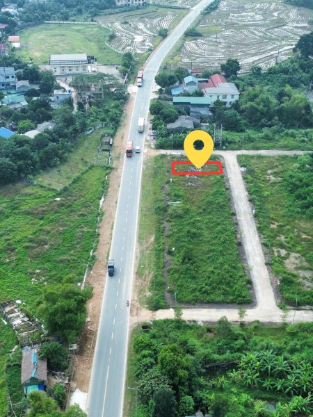 100m - Mặt đường QL6, Kỳ Sơn, Hoà Bình - đất 2 mặt tiền -…