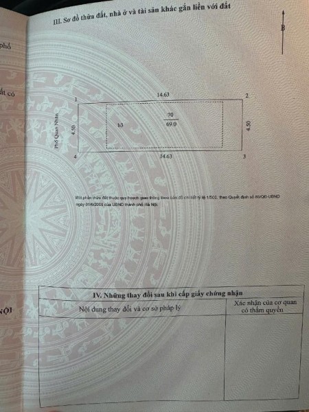 QUAN NHÂN – MẶT PHỐ 73.5M² – ĐƯỜNG 8M – Ô CHỜ THANG MÁY – KHAI THÁC DÒNG TIỀN NGAY