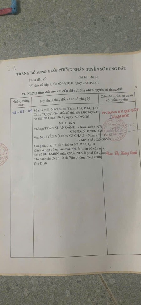 NHÀ HẺM TRUNG TÂM QUẬN 10 - HƯỚNG ĐÔNG PHÙ HỢP Ở & ĐẦU TƯ