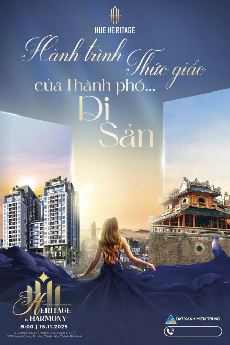 Nhanh tay sỡ hữu căn hộ cao cấp nằm ngay vị trí đắc địa tại trung tâm thành phố Huế !!!!