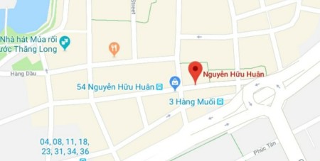 Mặt phố trung tâm Hoàn Kiếm – Vị trí kim cương – Nhà đẹp hiếm Nguyễn Hữu Huân – Hàng Vôi, Lý Thái Tổ