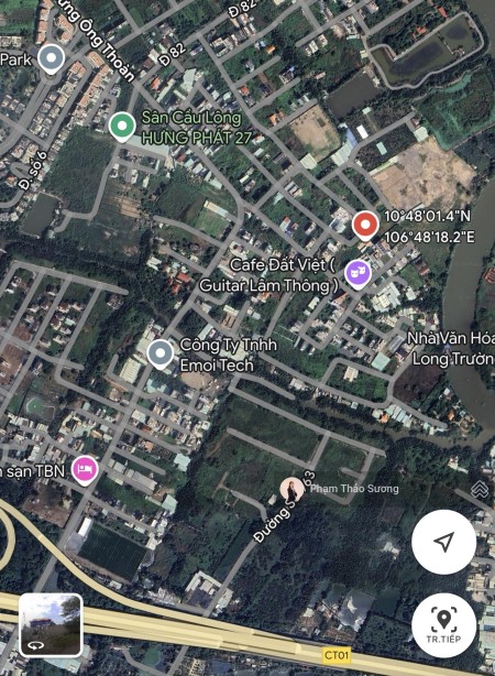 Bán nền góc Khu Thời Báo Kinh Tế, 499,5m² (14 x 36,8m) – lô góc 2MT, thoáng mát, phong thuỷ đẹp