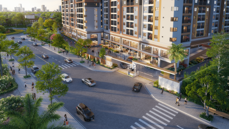 Căn Hộ The Aspira 65m² – 2PN 2WC | Tặng Smart Home & Full Bếp Hafele | TT 6.8tr/Tháng