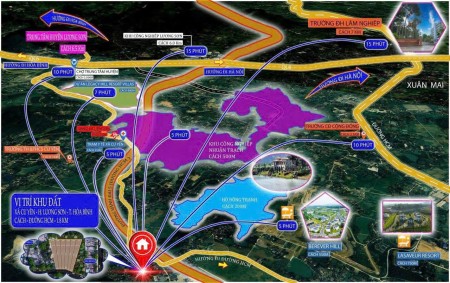 Bán đất nền LÕI KCN NHUẬN TRẠCH và Trung Tâm NGHỈ DƯỠNG tại Cư Yên, Lương Sơn, Hoà Bình.