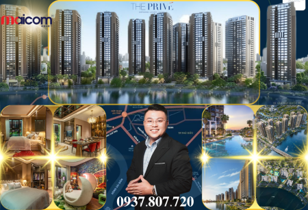 TT 800 triệu nhận nhà The Privé ngay trung tâm hành chính Q2, CK…