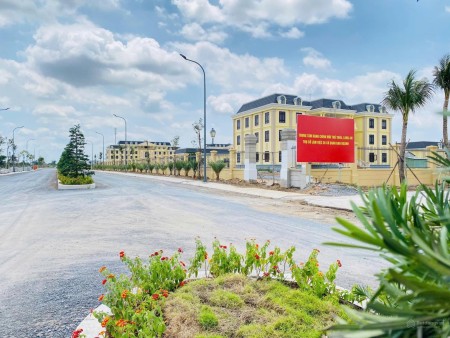 Đất nền, sổ hồng riêng, trung tâm hành chính thương mại Thủ Thừa Agora City