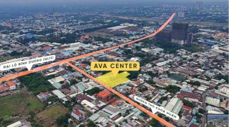 Bán CH 2PN-2WC tại AVA Center, ngay Metro, thanh toán 5 Triệu/tháng đến nhận nhà, LS 0%