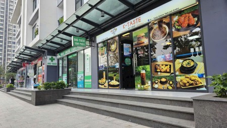 Cho thuê shop Vinhomes smart city diện tích 25m2 giá thuê 27 triệu