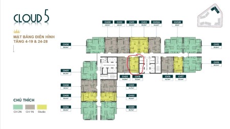 Căn studio cao cấp – Trung tâm ngã 6 TP. Bắc Giang