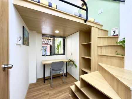 Phòng gác lửng đủ NT ngay sân bay TSN, Số 8 Sông Thương Q Tân Bình