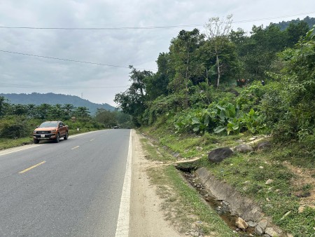 350 triệu - 232 mét đất mặt tiền Quốc lộ 14B - Nam Giang - Đà Nẵng