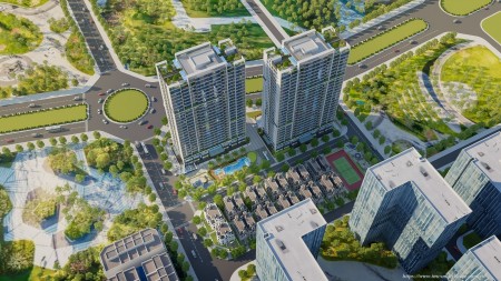 Bán CH TMC Smart Home, 7,2 tỷ, 71m2, 2PN, 2WC, Full nội thất cao cấp rẻ nhất Tây Hồ, Phạm Văn Đồng