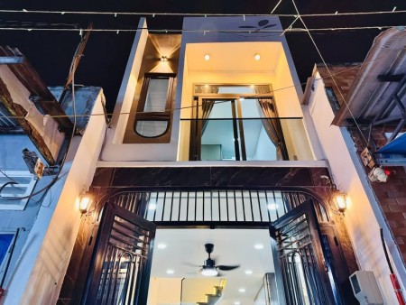 Nhà 1 trệt 1 lầu 3PN, hẻm 3m thông Thống Nhất, P16 Gò Vấp, full nội thất