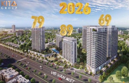 Nhận giữ chỗ căn hộ cao cấp ngay mặt tiền Võ Văn Kiệt dự án "ANSANA" của Kita group