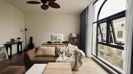 Cho thuê 1 tầng riêng (t4 biệt thự 5 tầng)-full nội thất-thang máy riêng-65m²-7 triệu/tháng OCP2