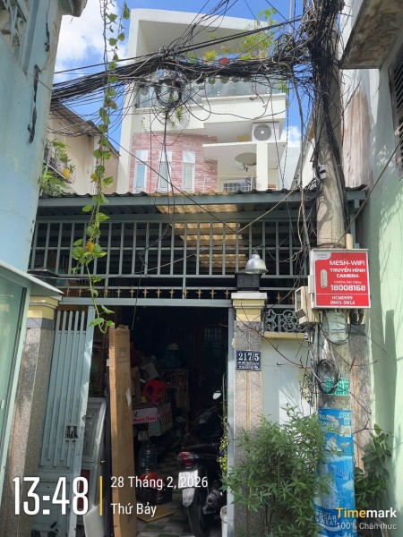 Bán nhà 73m2 Ngang 4m 2 lầu 217/5 Tôn Thất Thuyết P3 Q4 KDC HH