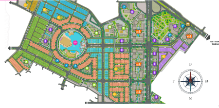 Chung cư The Flame Vine tọa lạc trong khu đô thị Kim Chung Di Trạch ( Hinode Royal Park )