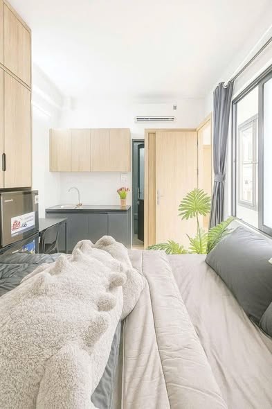 Phòng có thang máy 166 Huỳnh Văn Nghệ, P15, Tân Bình - Giá ưu đãi