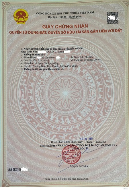 Nhà phố hiện đại "chìa khóa trao tay" - 4 tầng 4x17.5m quận Bình Tân