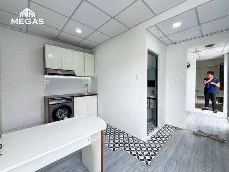 Căn hộ 1PN tách bếp, ban công, full nội thất Đặng Thùy Trâm, Bình Thạnh