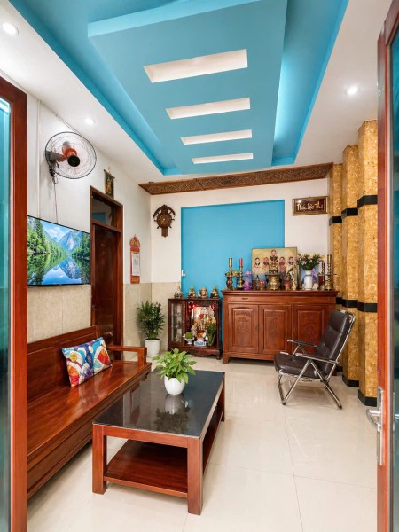 NHÀ 4 TẦNG BTCT - NGANG KHỦNG 10M - 5PN - SÁT DỰ ÁN CẦU NGUYỄN… - Ảnh 2