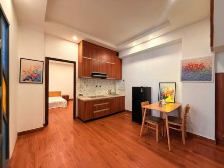 Căn hộ 1PN, bếp riêng, full nội thất tại Nguyễn Thượng Hiền