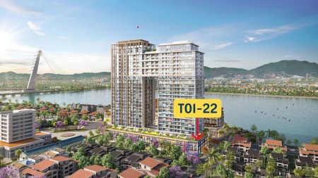 Chính chủ cắt lỗ căn góc T01-22 Shophouse Khối đế Sun Ponte Đà Nẵng, DT 115 m2 giá thương lượng