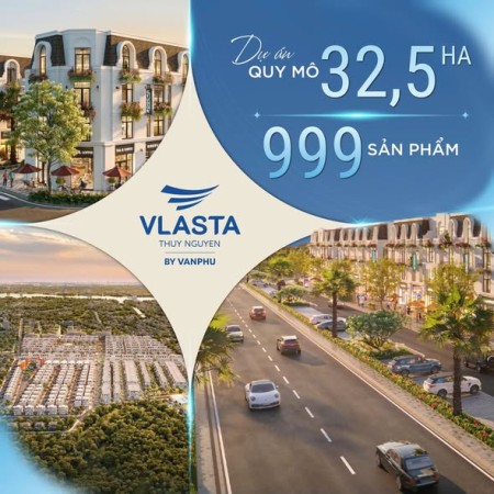 Chỉ Còn Vài Căn Ưu Đãi 10%- Dự Án Vlasta Thủy Nguyên – Giá Đang “Mềm” Nhất Khu Bắc Hải Phòng